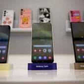 Dispositivos móviles de la serie Samsung Galaxy S24.