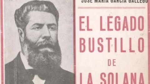 Portada de un escrito de Jos&eacute; Mar&iacute;a Garc&iacute;a Gallego sobre 'El Legado Bustillo' de La Solana