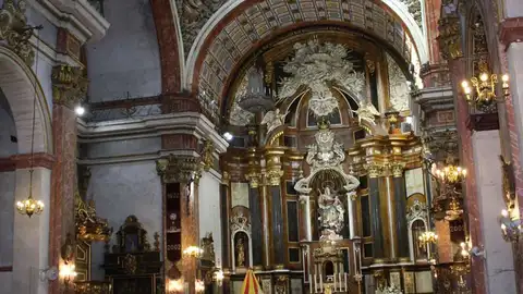 Interior de la Iglesia de Nuestra Señora del Socorro Interior de la Iglesia de Nuestra Señora del Socorro