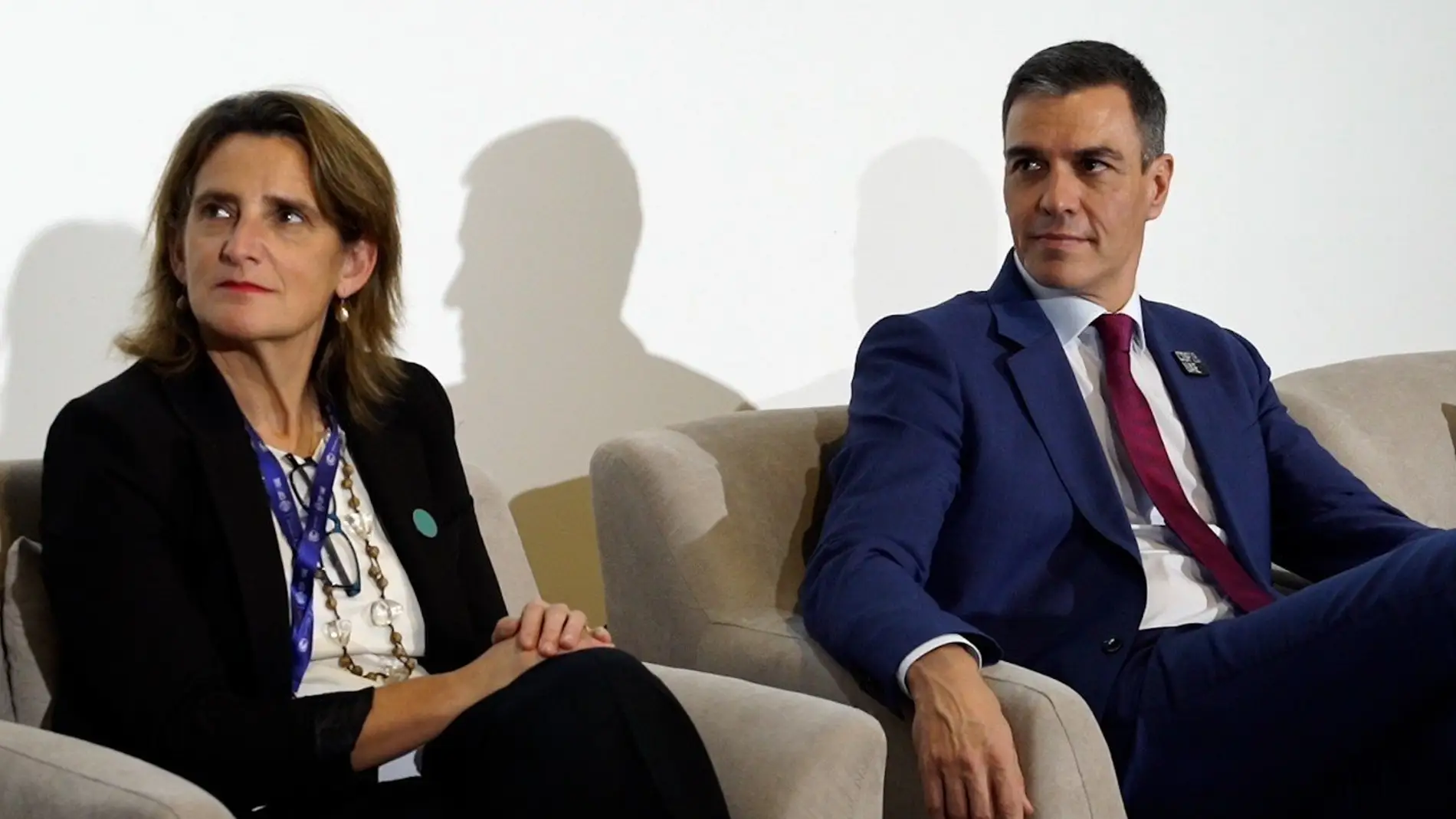 Teresa Ribera y Pedro Sánchez en una foto de archivo