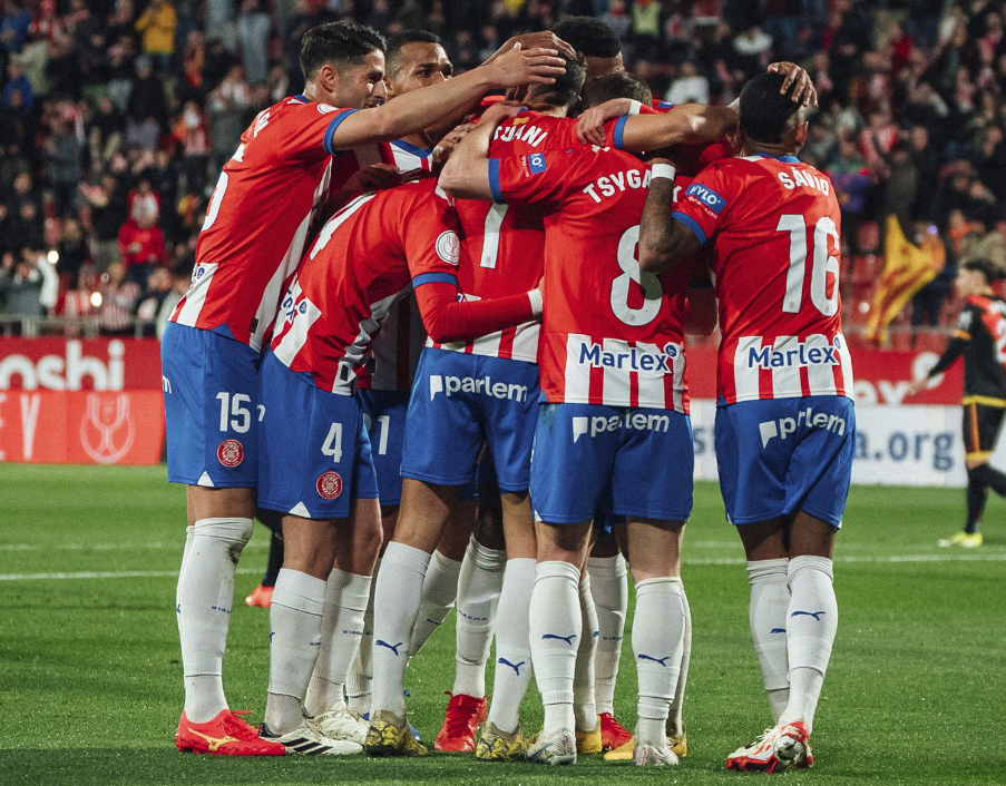 El Girona, als quarts de final de Copa per segon cop a la història (3-1) El Girona, als quarts de final de Copa per segon cop a la història (3-1)