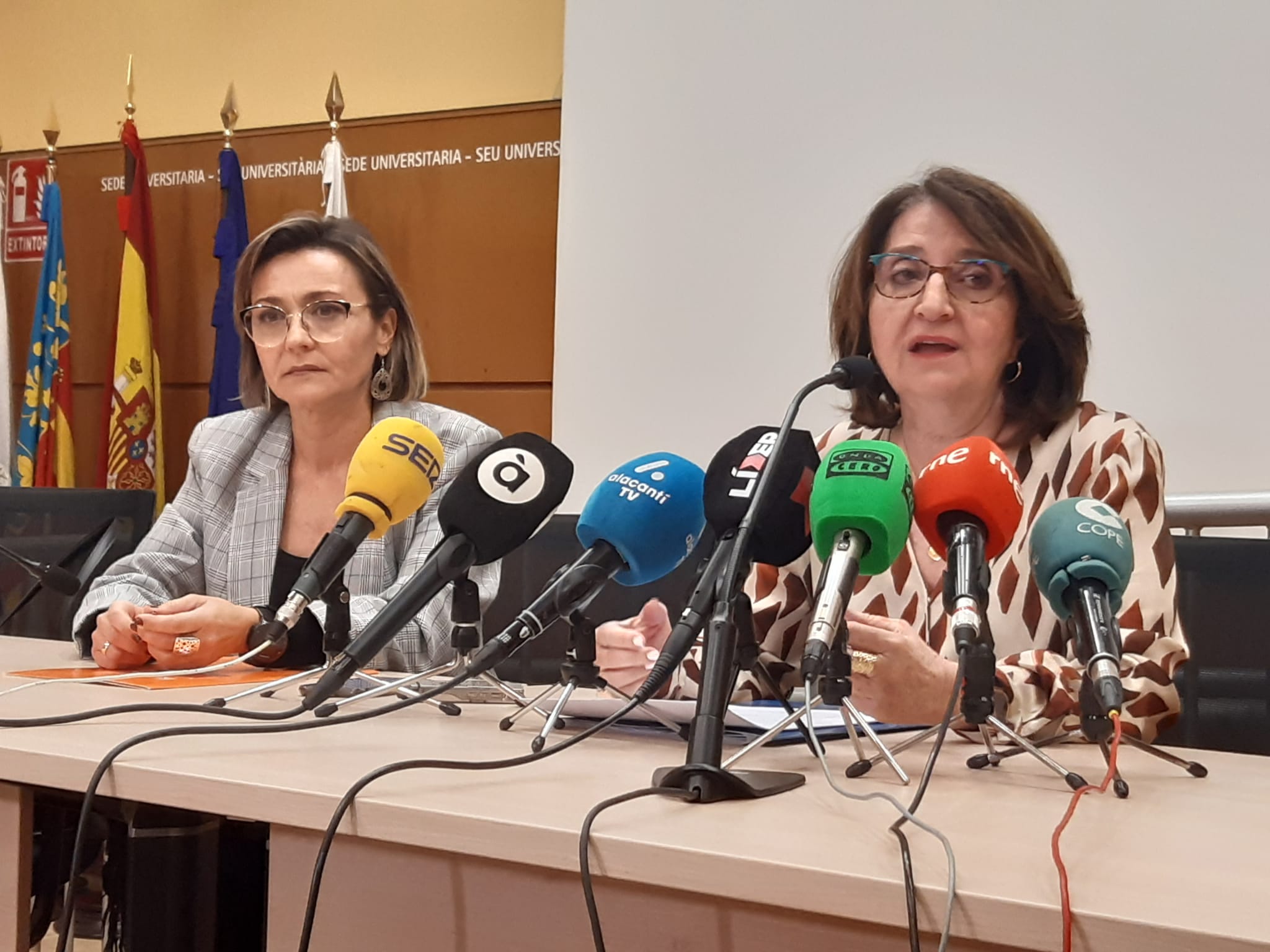 Las universidades públicas "tienen un problema gravísimo de financiación" advierte la rectora de la UA Las universidades públicas "tienen un problema gravísimo de financiación" advierte la rectora de la UA