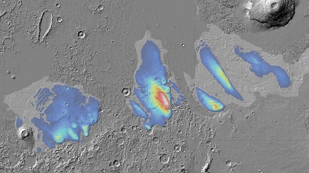 La Agencia Espacial Europea descubre capas de hielo de agua en el ecuador de Marte La Agencia Espacial Europea descubre capas de hielo de agua en el ecuador de Marte
