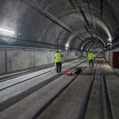 Trabajos previos al inicio de las obras en el túnel