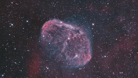 Imagen de archivo de una galaxia