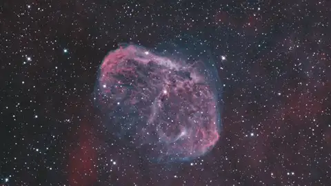 Imagen de archivo de una galaxia Imagen de archivo de una galaxia
