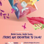 Presentación de "Bebé León, bebé León. ¡Tienes que encontrar tu color!"