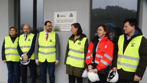 Inaiguraci&oacute;n de la nueva planta de tratamiento de residuos en Cogersa