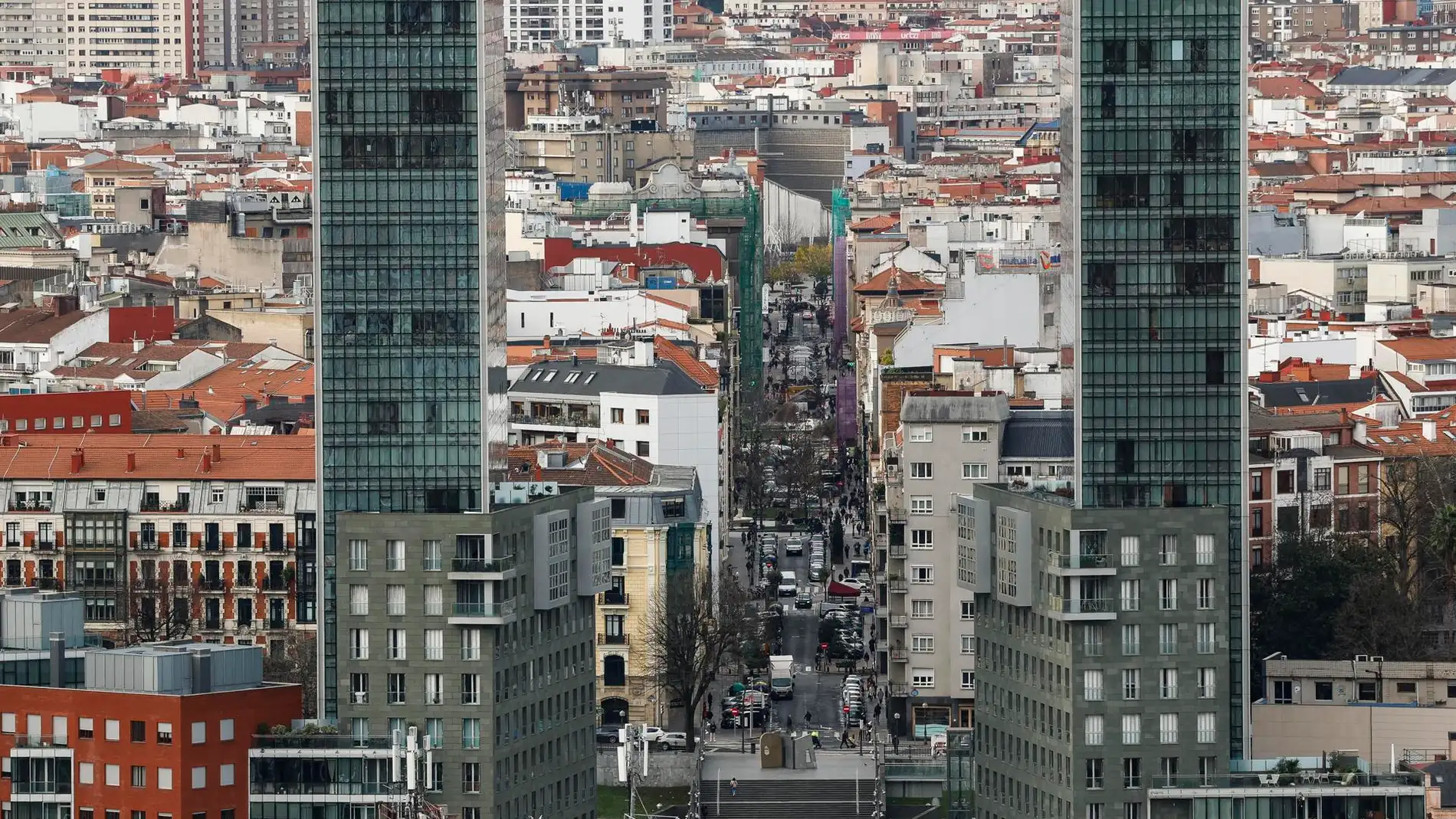 Vista general de Bilbao