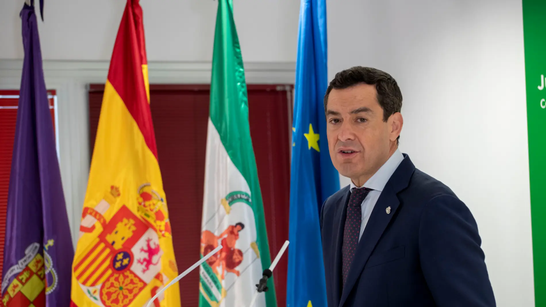 El presidente de la Junta de Andalucía, Juanma Moreno, en una foto de archivo