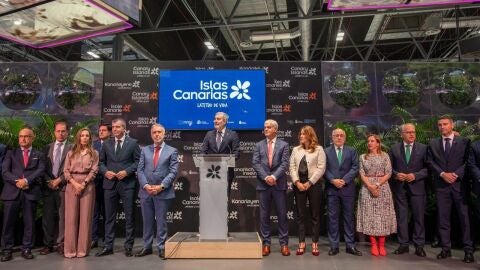 Fernando Clavijo inauguraci&oacute;n FITUR