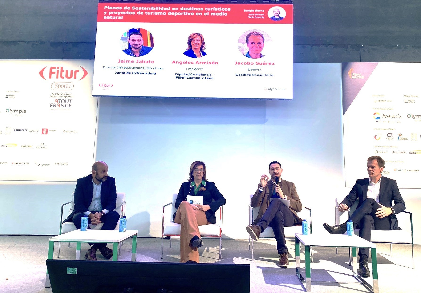 Armisén reivindica a Palencia, provincia activa y sostenible, como la mejor sede para la práctica del deporte Armisén reivindica a Palencia, provincia activa y sostenible, como la mejor sede para la práctica del deporte