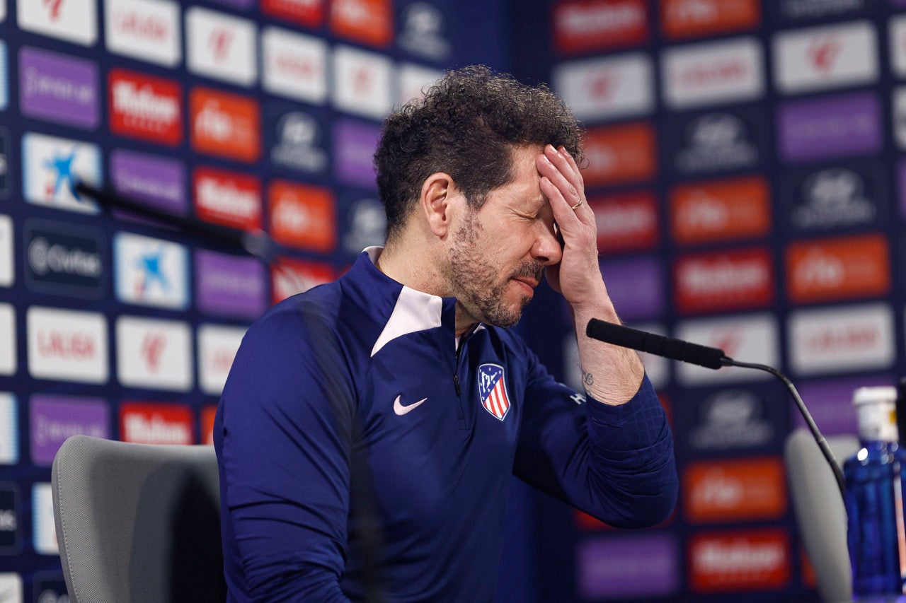 Simeone: "El VAR expone más a los árbitros" Simeone: "El VAR expone más a los árbitros"
