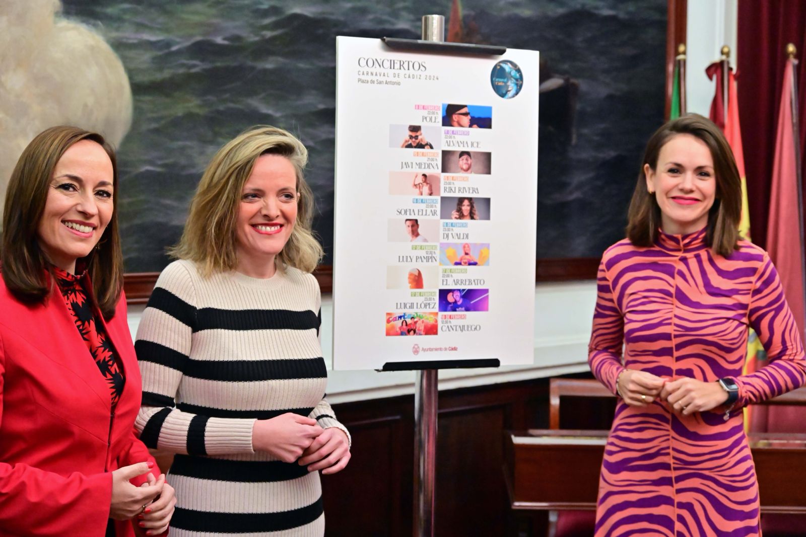 El Ayuntamiento presenta el programa oficial del Carnaval de Cádiz, que contará con diez conciertos y una extensa programación infantil El Ayuntamiento presenta el programa oficial del Carnaval de Cádiz, que contará con diez conciertos y una extensa programación infantil