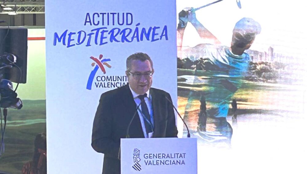 Toni Pérez en un momento de su comparecencia