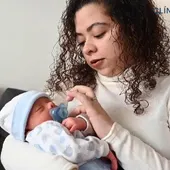 Maira y su hijo Manuel Maira y su hijo Manuel