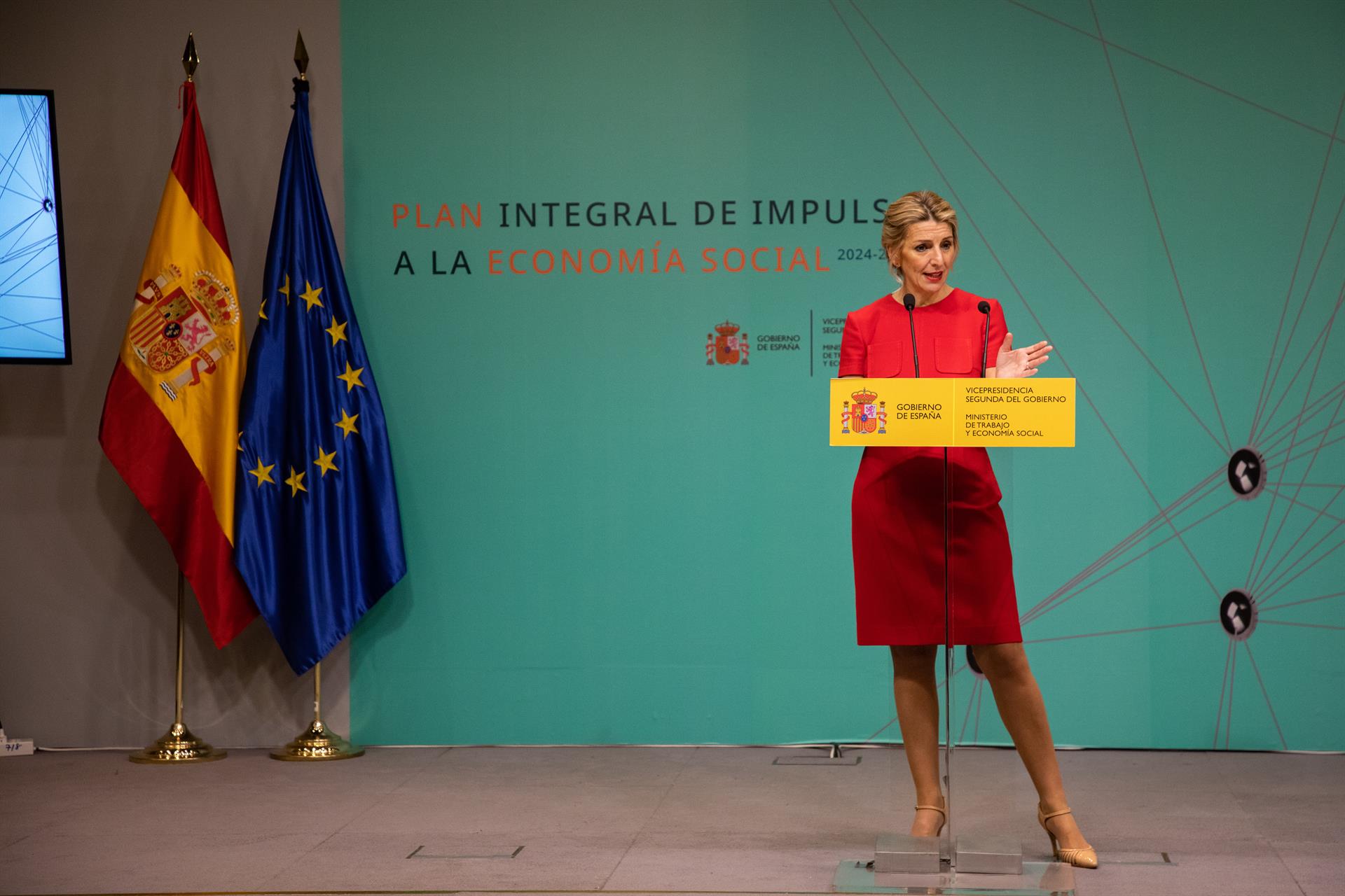 Yolanda Díaz anuncia que València será la Capital Española de la Economía Social en 2024 Yolanda Díaz anuncia que València será la Capital Española de la Economía Social en 2024