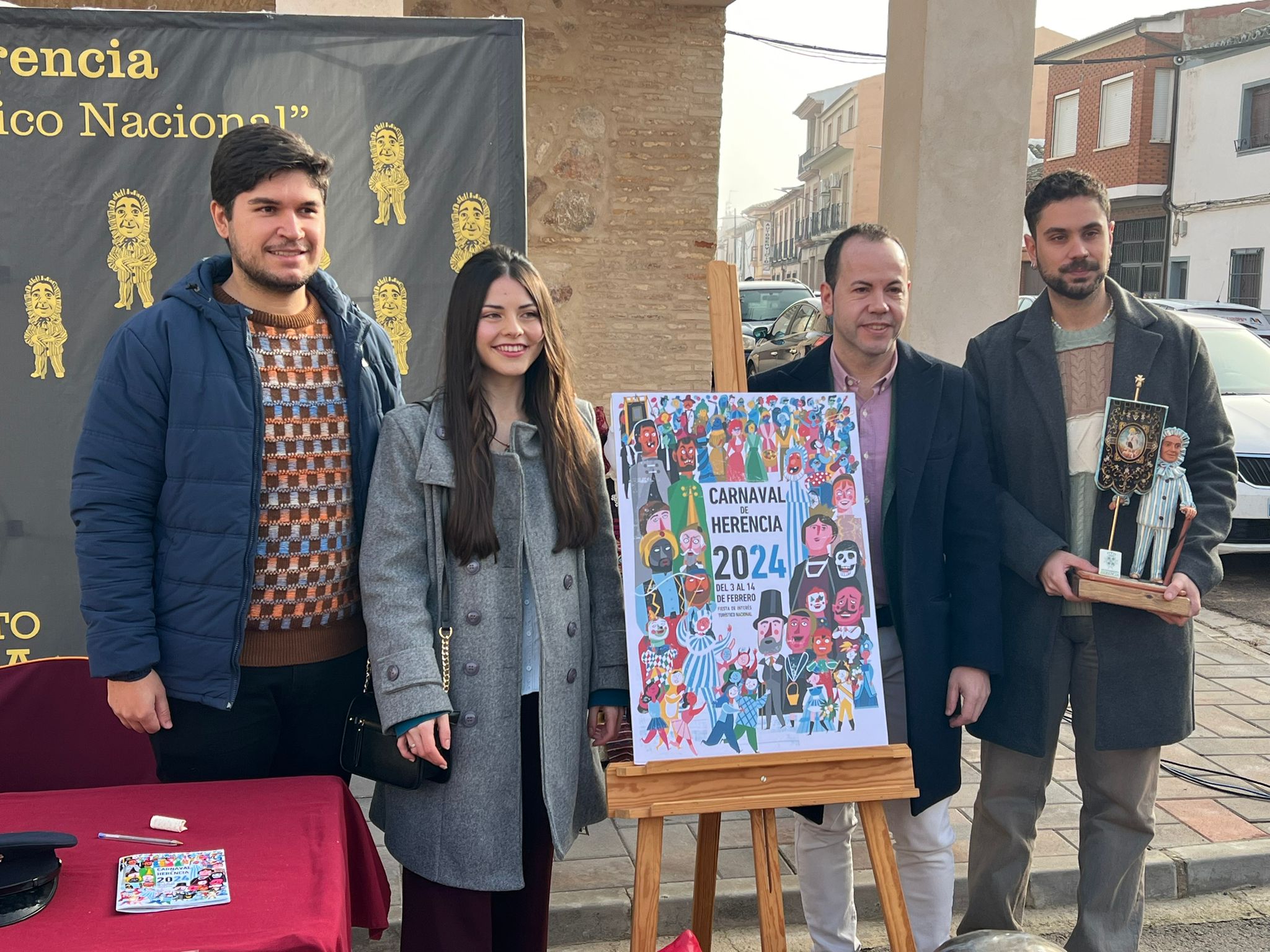 El Carnaval de Herencia se celebrará del 2 al 14 de febrero y Luján Argüelles será la pregonera El Carnaval de Herencia se celebrará del 2 al 14 de febrero y Luján Argüelles será la pregonera