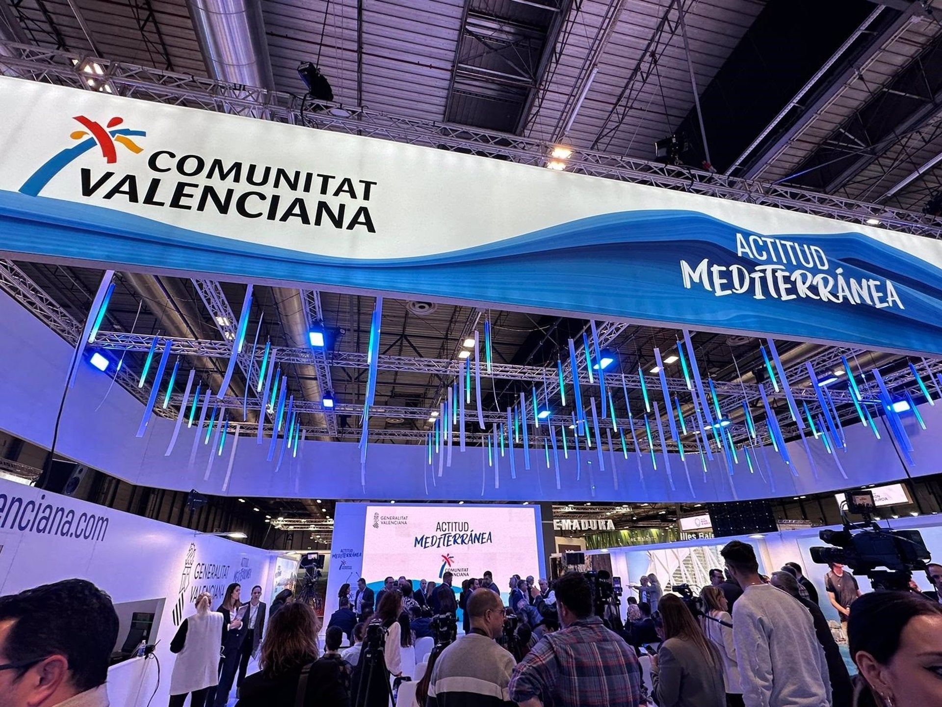 La Comunitat Valenciana despliega su oferta en Fitur 2024 "sin tasa turística", según Mazón La Comunitat Valenciana despliega su oferta en Fitur 2024 "sin tasa turística", según Mazón