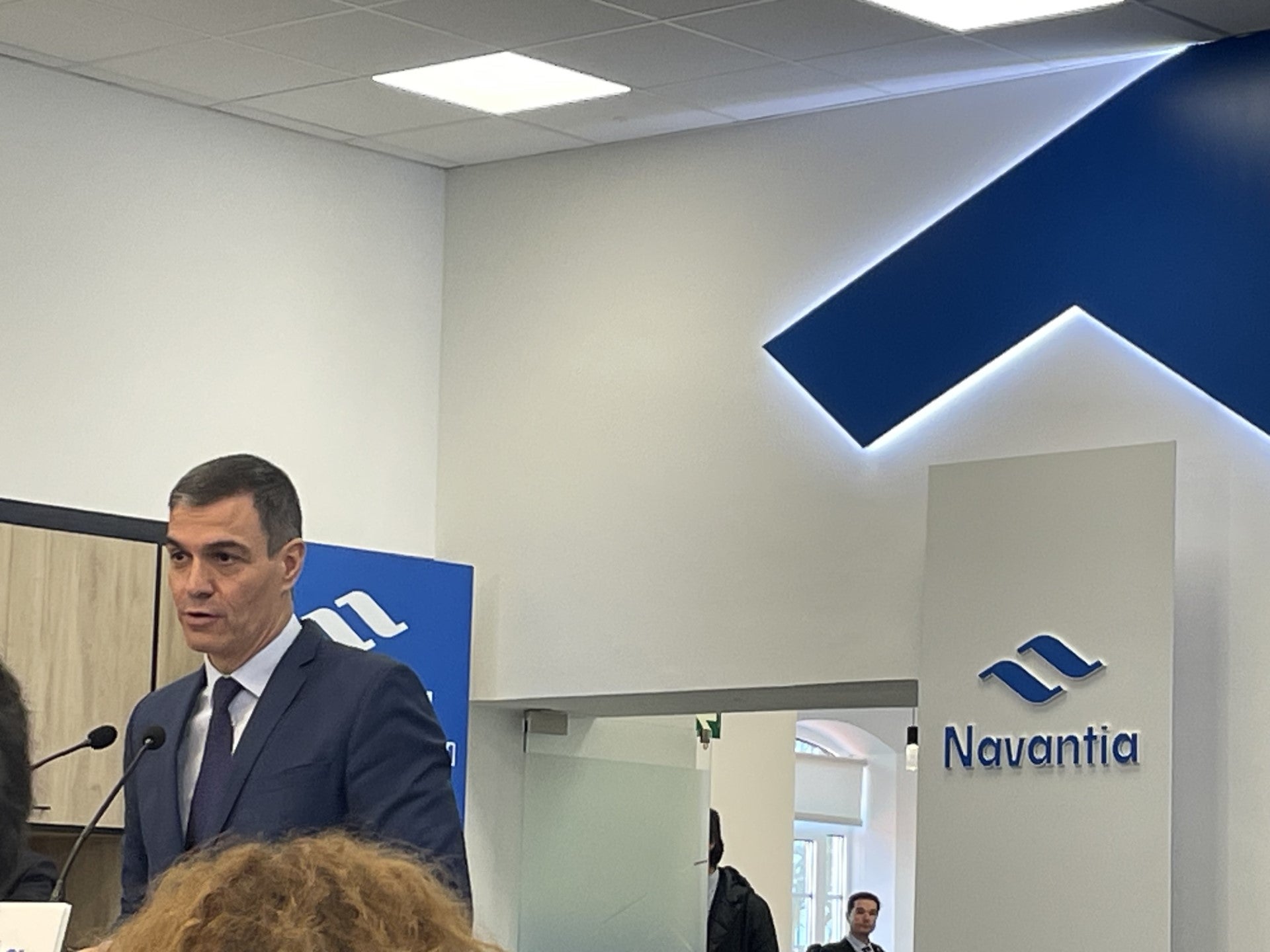 Pedro Sánchez anuncia la construcción de un nuevo buque AOR en Navantia Ferrol Pedro Sánchez anuncia la construcción de un nuevo buque AOR en Navantia Ferrol