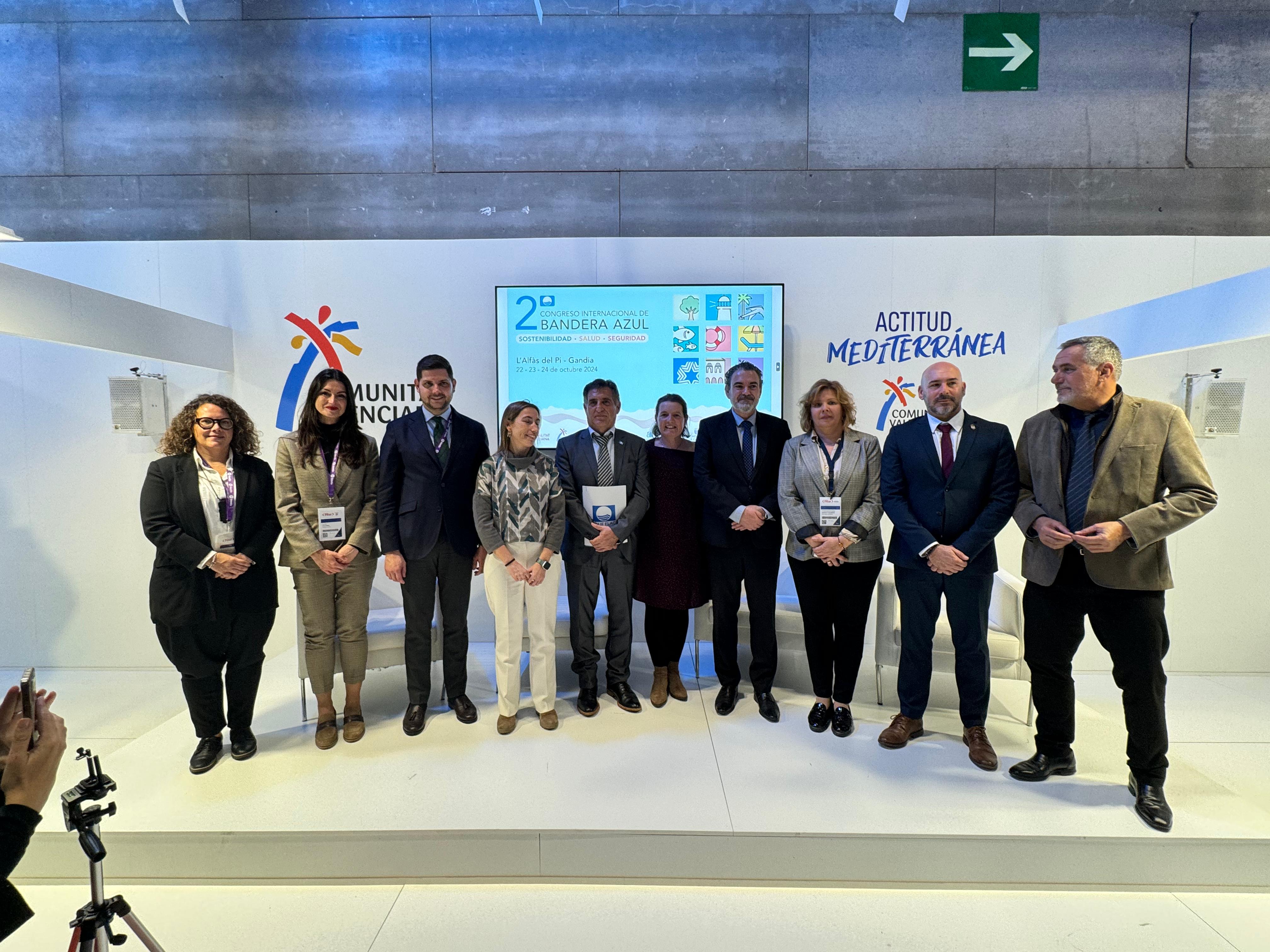 L'Alfàs del Pi presenta en FITUR el Congreso Internacional Bandera Azul 2024 L'Alfàs del Pi presenta en FITUR el Congreso Internacional Bandera Azul 2024