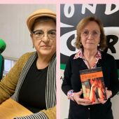 Mayte Rodríguez, presidenta de FAVPA y la escritora Julia Estrada