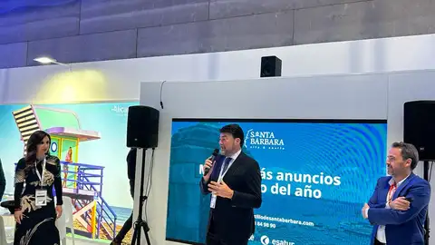 Un momento de la presentación de la programación del castillo de Santa Bárbara Un momento de la presentación de la programación del castillo de Santa Bárbara