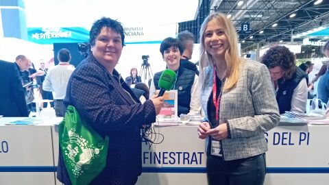 Nati Algado, concejal de Turismo de Finestrat en Fitur
