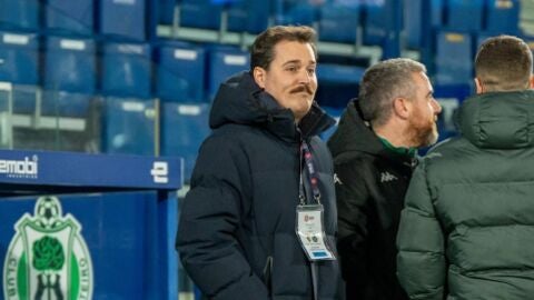 Alex V&aacute;zquez, director deportivo de CD Arenteiro