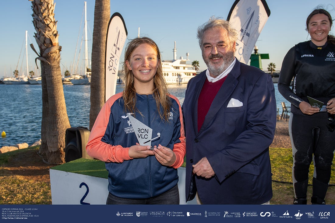 La regatista Clara García, del C.N. Altea, Subcampeona de España en ILCA 4 La regatista Clara García, del C.N. Altea, Subcampeona de España en ILCA 4