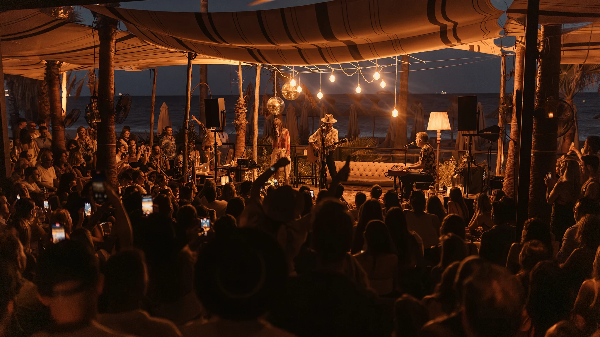 Imagen de un concierto en Sant Josep de sa Talaia Imagen de un concierto en Sant Josep de sa Talaia