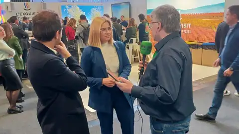 Irene Navarro, alcaldesa de Petrer, en FITUR Irene Navarro, alcaldesa de Petrer, en FITUR