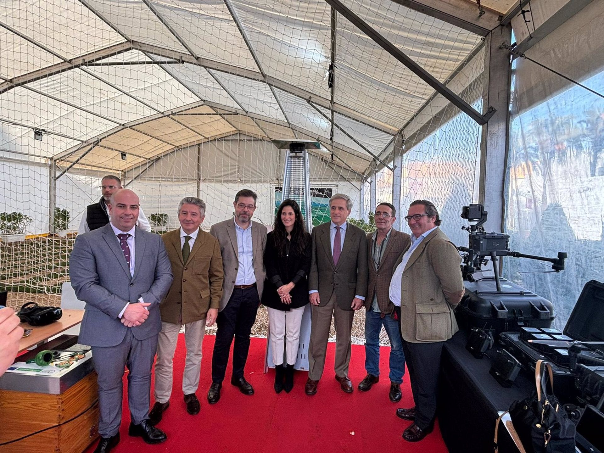El Espacio Dron de Agroexpo suscita el interés de los visitantes que quieren conocer sus aplicaciones para el campo El Espacio Dron de Agroexpo suscita el interés de los visitantes que quieren conocer sus aplicaciones para el campo