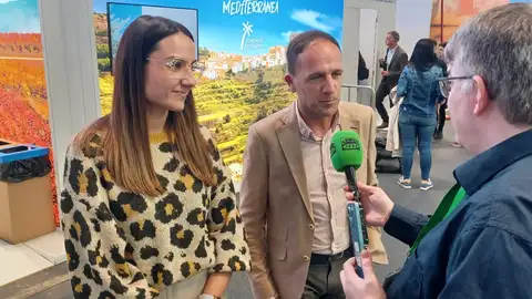 David Alberola entrevista al alcalde de Pinoso en FITUR 2024 David Alberola entrevista al alcalde de Pinoso en FITUR 2024