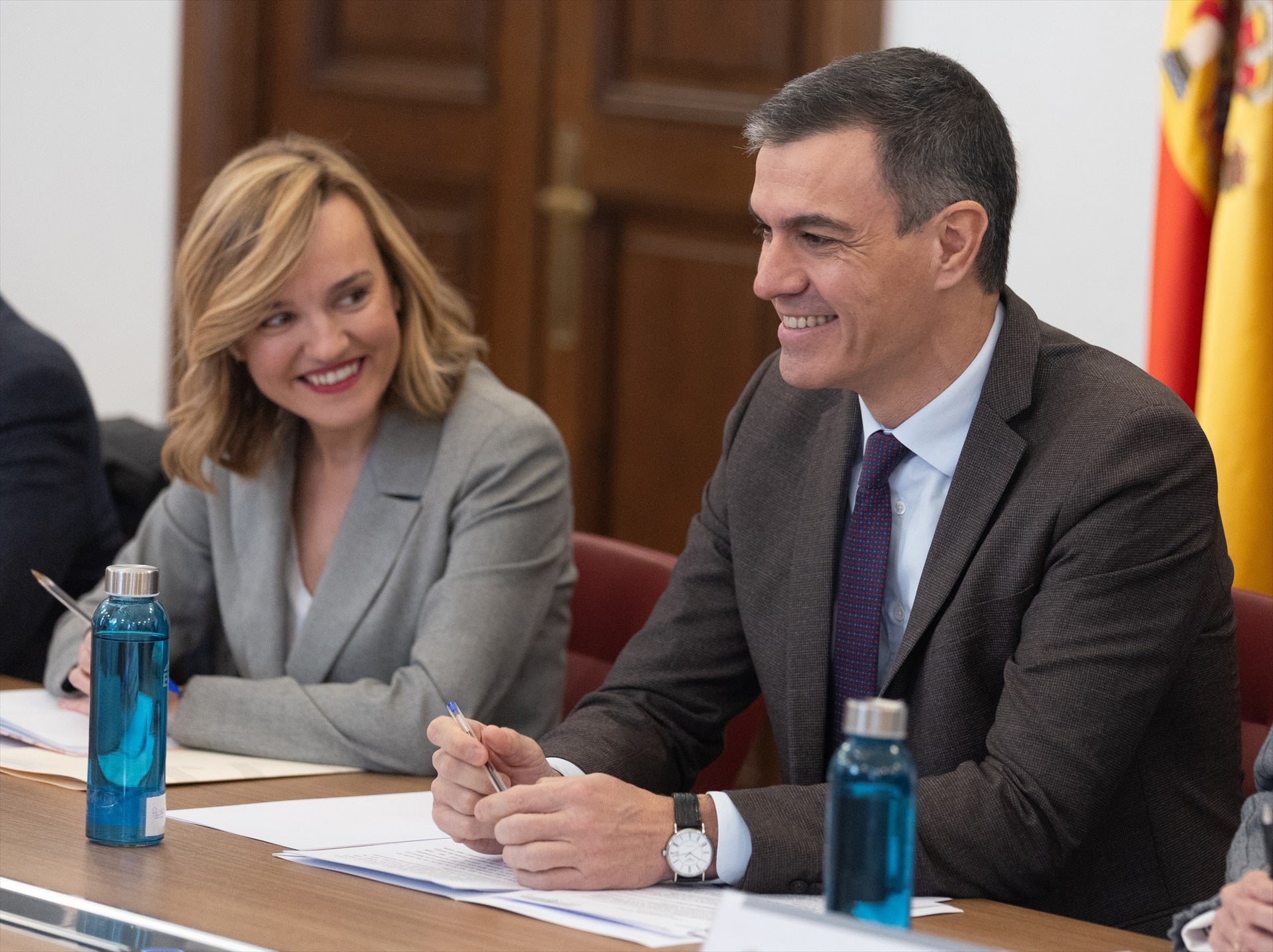 Pilar Alegría no aclara si el PSOE aceptará más cambios relativos al terrorismo en la Ley de Amnistía Pilar Alegría no aclara si el PSOE aceptará más cambios relativos al terrorismo en la Ley de Amnistía
