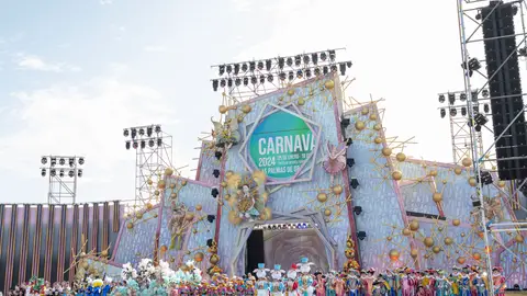 Escenario del Carnaval de Las Palmas de Gran Canaria 2024 Escenario del Carnaval de Las Palmas de Gran Canaria 2024