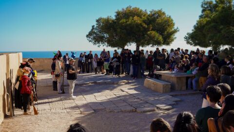 Visitas guiadas en el castillo de Santa Bárbara 