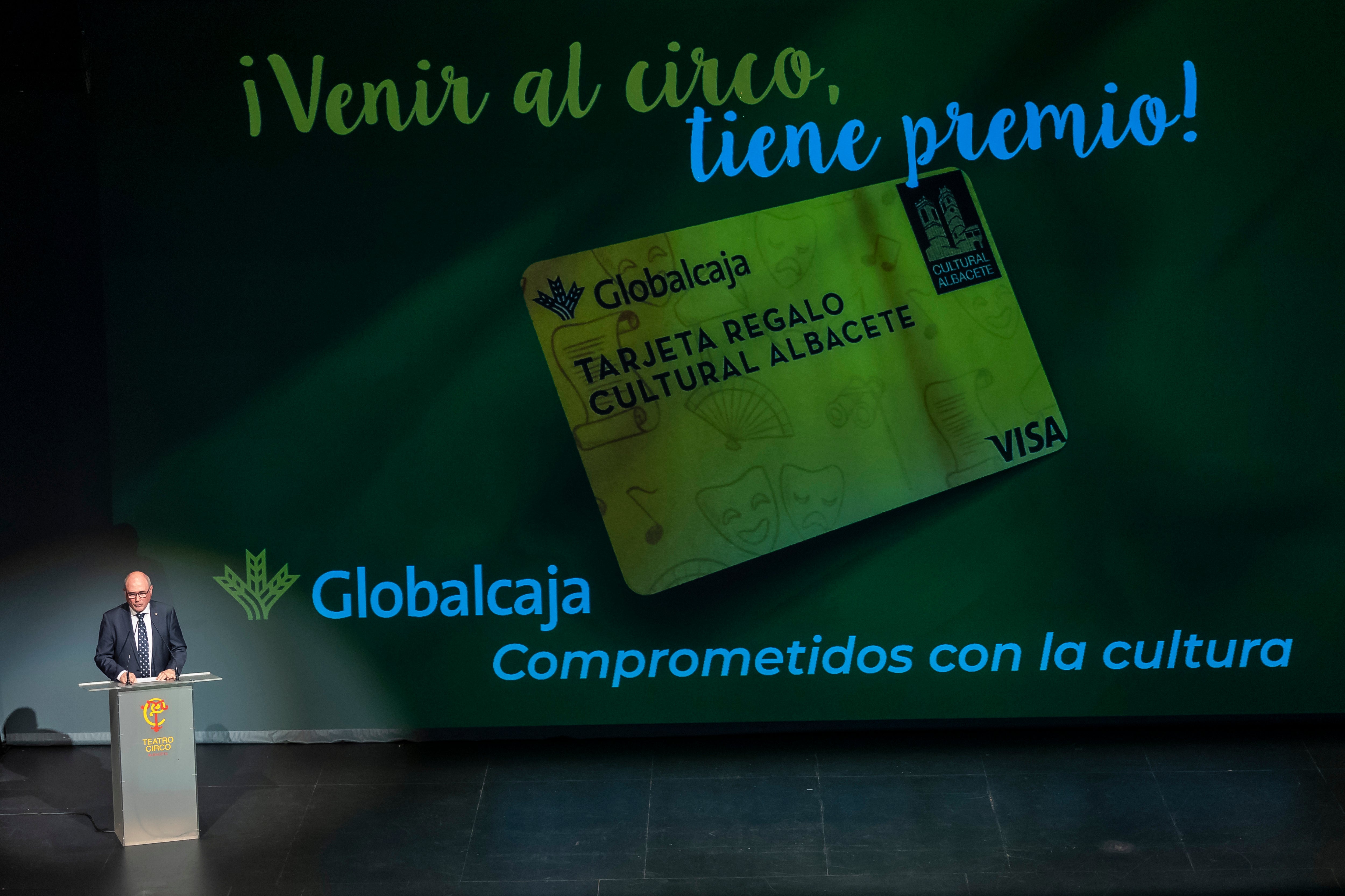 Globalcaja sorteará Tarjetas Regalo para espectáculos de Cultural Albacete entre el público del Festival del Circo Globalcaja sorteará Tarjetas Regalo para espectáculos de Cultural Albacete entre el público del Festival del Circo