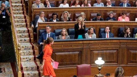 Congreso de los Diputados durante la votaci&oacute;n de la investidura de Feij&oacute;o