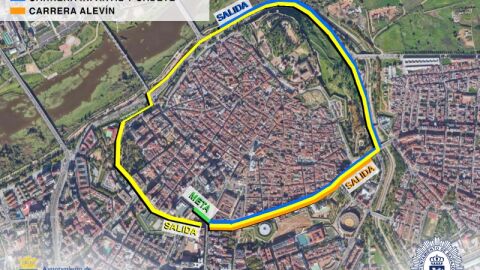Recorrido de la Cross Popular Vuelta al Baluarte