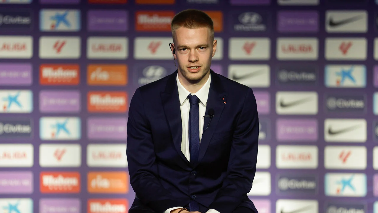 Arthur Vermeeren en su presentación