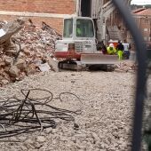 Extraídas 1.200 toneladas de escombros en el derrumbe de Teruel