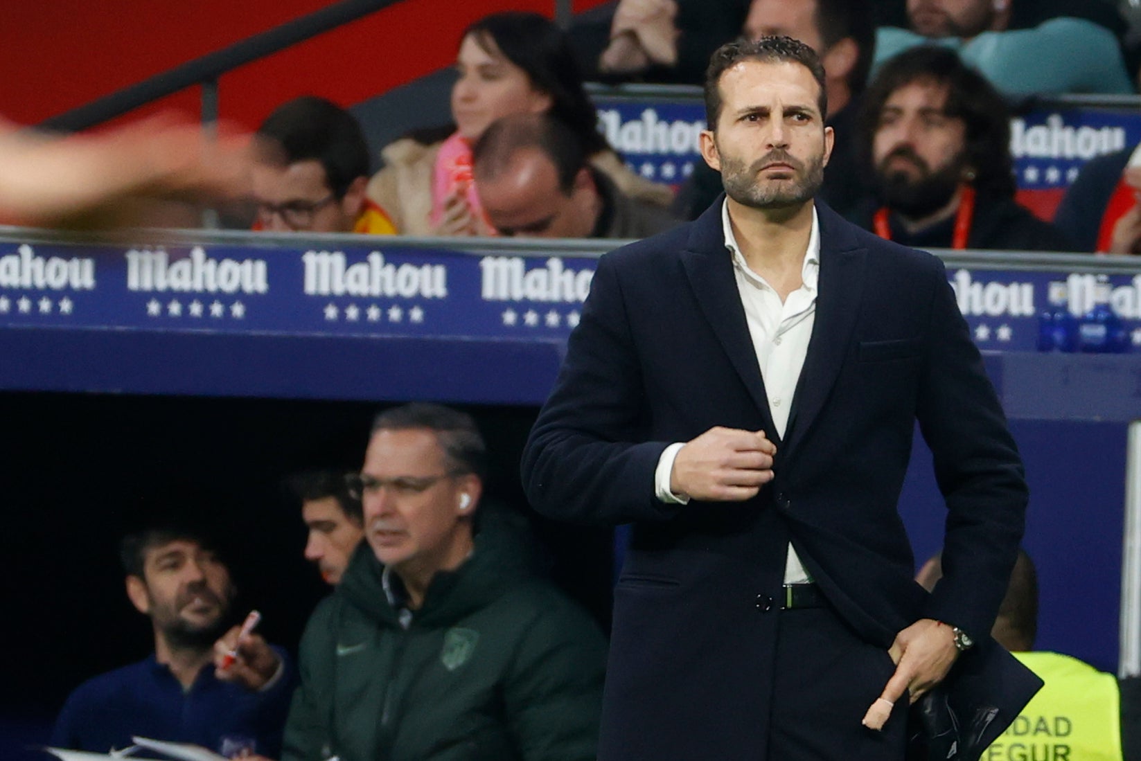 Rubén Baraja: "En la primera parte hubiera cambiado a los once" Rubén Baraja: "En la primera parte hubiera cambiado a los once"