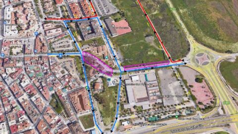 Alternativas circulaci&oacute;n corte avenida Oriental San Pedro Alc&aacute;ntara