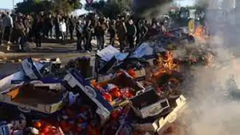 El campo pide firmeza al Gobierno ante los ataques al producto español en Francia y prepara movilizaciones El campo pide firmeza al Gobierno ante los ataques al producto español en Francia y prepara movilizaciones