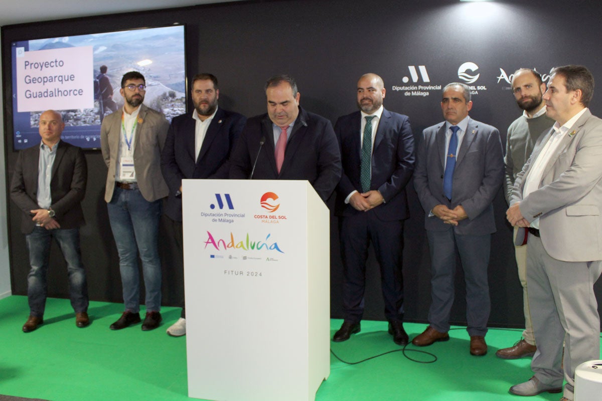 Presentación del proyecto Geoparque Guadalhorce y de la Marca Valle del Guadalhorce en FITUR Presentación del proyecto Geoparque Guadalhorce y de la Marca Valle del Guadalhorce en FITUR