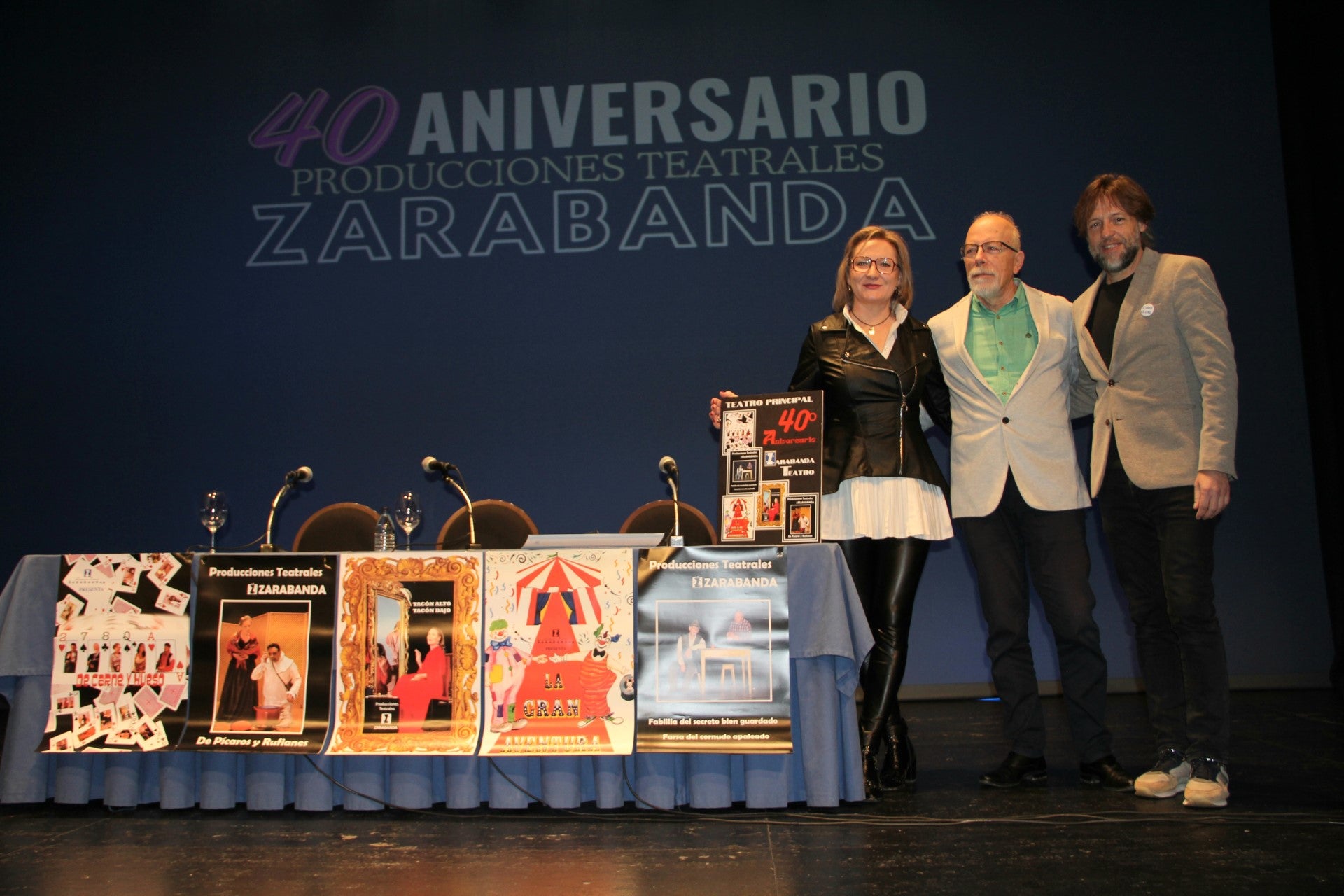 Zarabanda celebra en el Teatro Principal su 40 Aniversario con cinco espectáculos estrenados a lo largo de su dilatada trayectoria Zarabanda celebra en el Teatro Principal su 40 Aniversario con cinco espectáculos estrenados a lo largo de su dilatada trayectoria