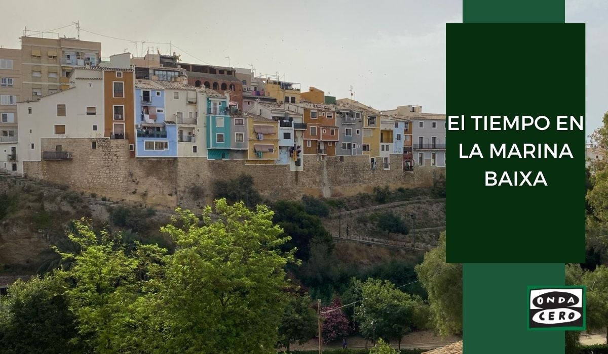 Cielos nubosos, posibilidad de lluvias y temperaturas en descenso en toda la Marina Baixa Cielos nubosos, posibilidad de lluvias y temperaturas en descenso en toda la Marina Baixa
