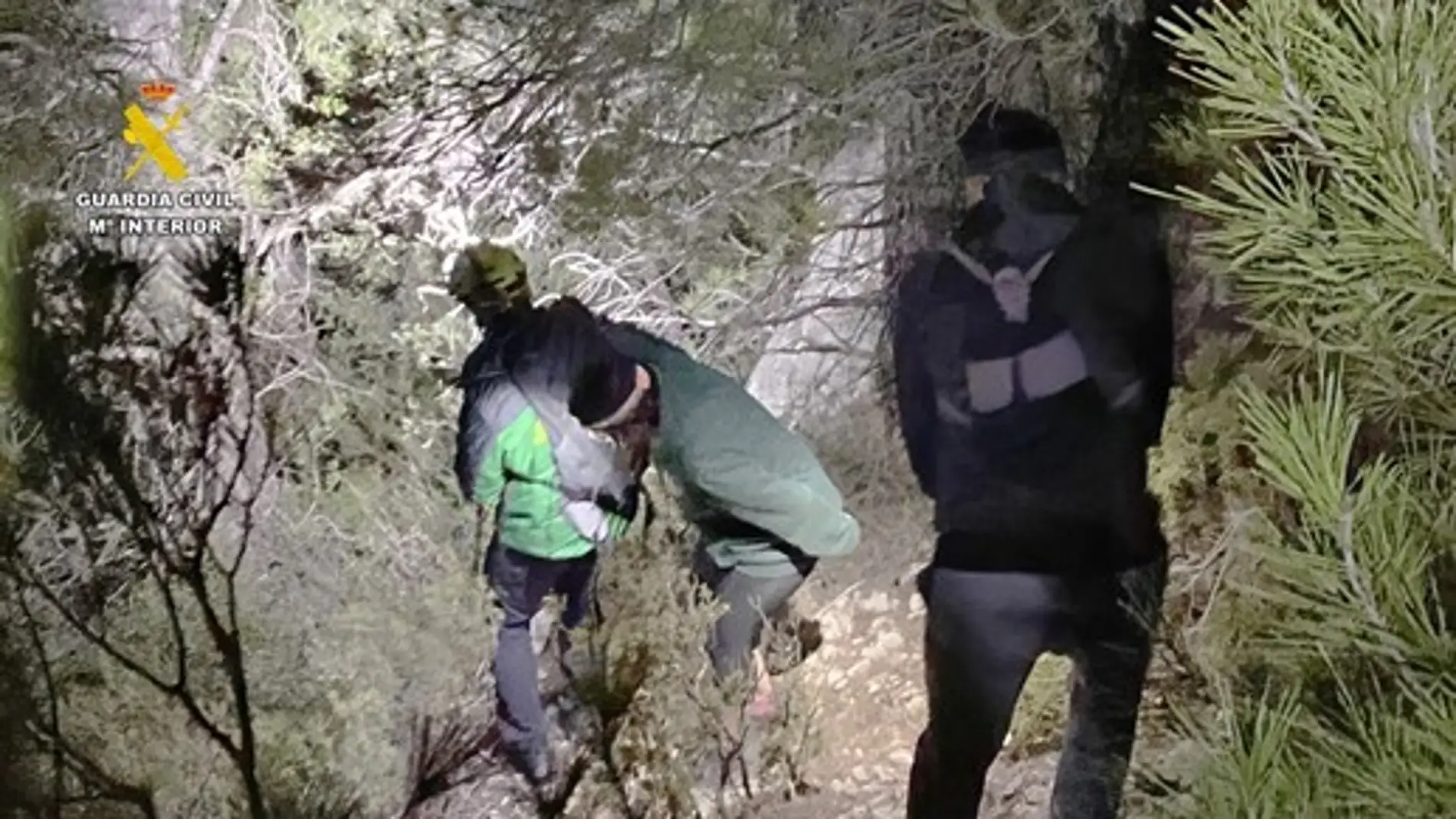 La Guardia Civil rescata a dos senderistas en el Puig Campana