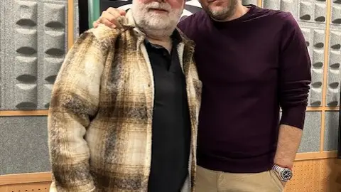 Imagen de la visita de Máximo Huerta a los estudios de Onda Cero Imagen de la visita de Máximo Huerta a los estudios de Onda Cero